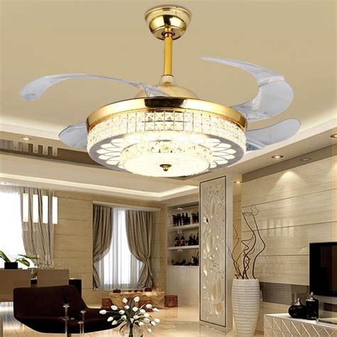 42 Inch Ceiling Fan With Light And Remote Contemporary Bladeless