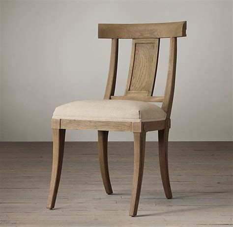 See more ideas about upholstered chairs, cool chairs, chair. Klismos Wood Chair | Side chairs dining, Upholstered ...