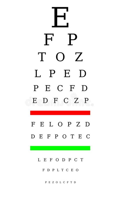 Optometrist Chart Stock Image Image Of Checking Optometry 4591741