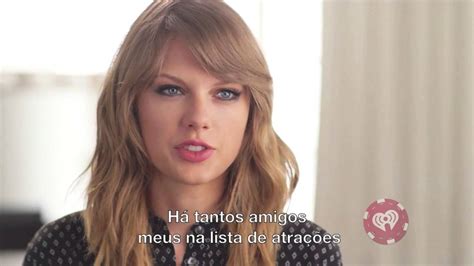 Taylor Swift Fala Sobre O Iheart Radio Music Festival Legendado Youtube