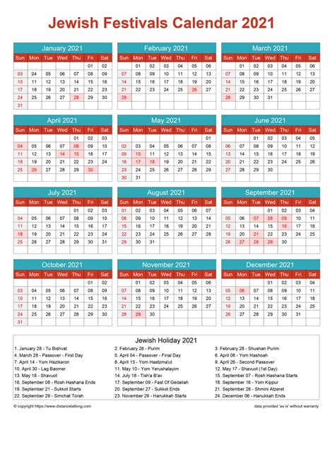 Hebrews Calendar 2021 Calendar Printables Free Templates