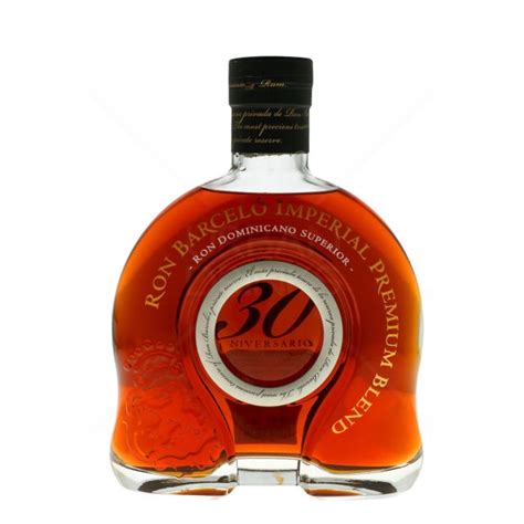 barcelo imperial 30 years rum 0 7l 43 vol ron barcelo rum