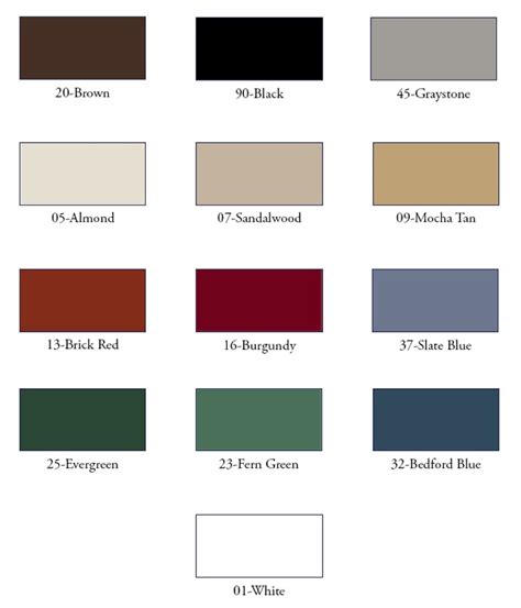 Aluminum Colour Selection For Awnings In Canada