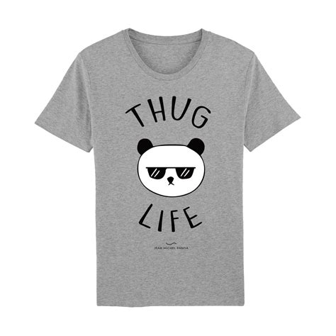 Thug Life Panda Tshirt Homme T Shirt Thug Life Boutique En Ligne