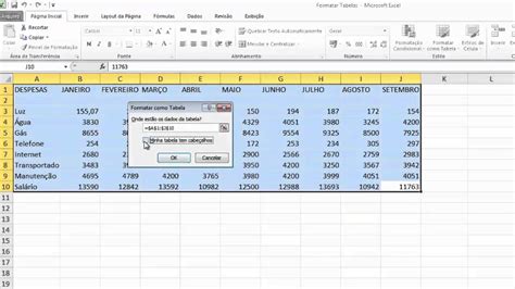 Criar Planilha Excel