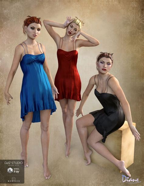 Romantique Poses Expressions And Backgrounds For Genesis 3 Females