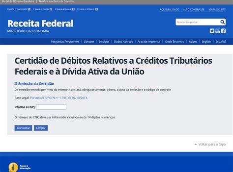 API De Consulta Receita Federal PGFN CND Federal Infosimples