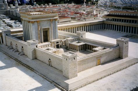 The Second Temple In Jerusalem Palestine Map
