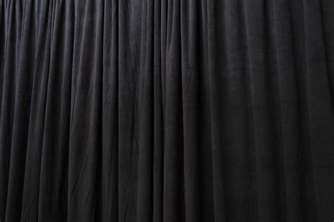 Black Stage Curtains Black Stage Curtains 154450 Velvet Stage Curtains