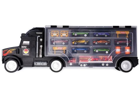 Trailer De Juguete (nodriza) Con Carritos 18 Piezas - $ 899.00 en