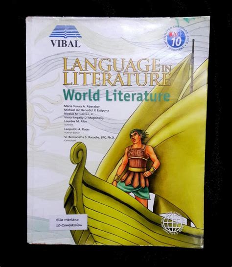 Grade 10 Language In Literature World Literature Hobbies And Toys
