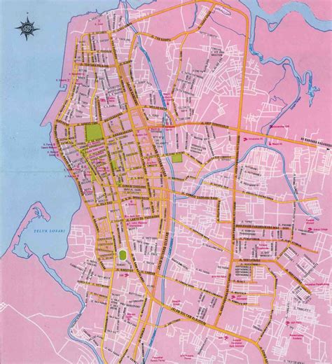 Amazing Indonesia Makasar City Map