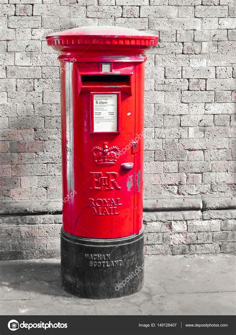 London Red Post Box — Stock Photo © Tadeas 149128407