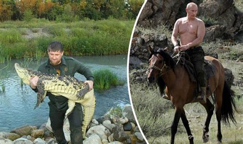 Putin and kadyrov meet for the first time in the kremlin after ramzan's father, akhmad kadyrov, was assassinated on victory day in 2004. VIDEO: Chechnya presdent Ramzan Kadyrov wrestles crocodile ...