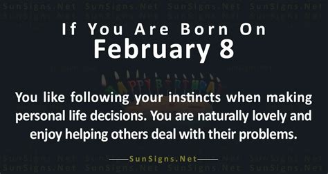 February 8 Zodiac Is Aquarius Birthdays And Horoscope Sunsignsnet