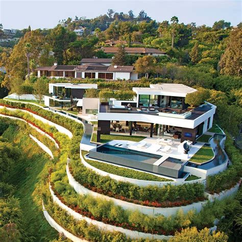 31 Million 1201 Laurel Way Residence Beverly Hills Ca Mega Mansions