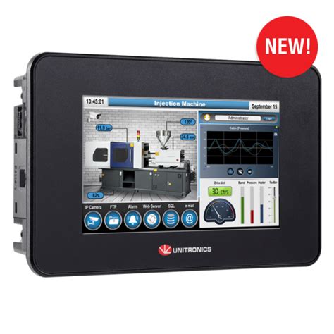 Unistream 5 Programmable Logic Controller With Integrated Hmi