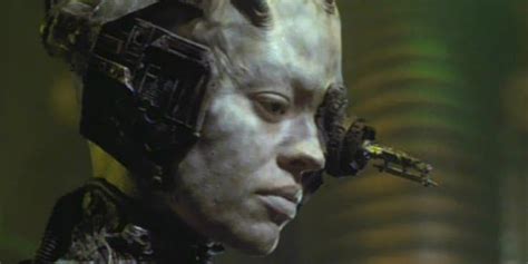 The Borg Female Drone Known As Seven Of Nine Tertiary Adjunct Of