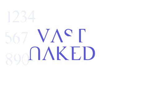 Vast Naked Font Free Download