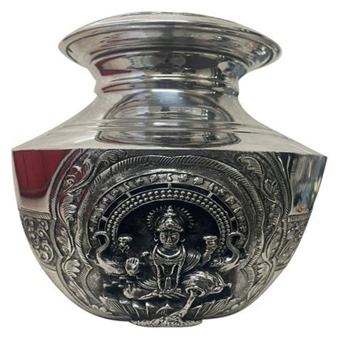 1kg Silver Laxmi Kalash At Rs 85000 Piece In Mysore T R Gold