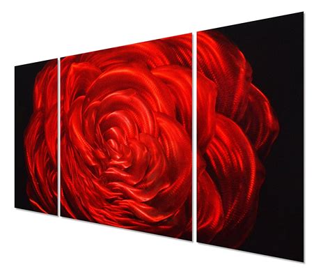 15 The Best Red Rose Wall Art