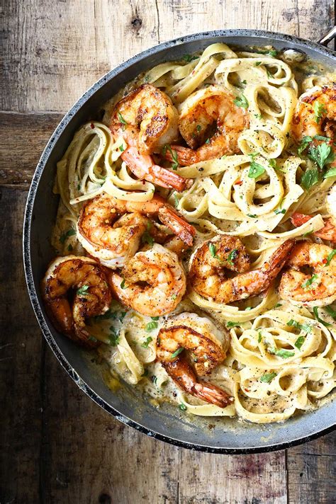 Creamy Shrimp Garlic Pasta Recipe