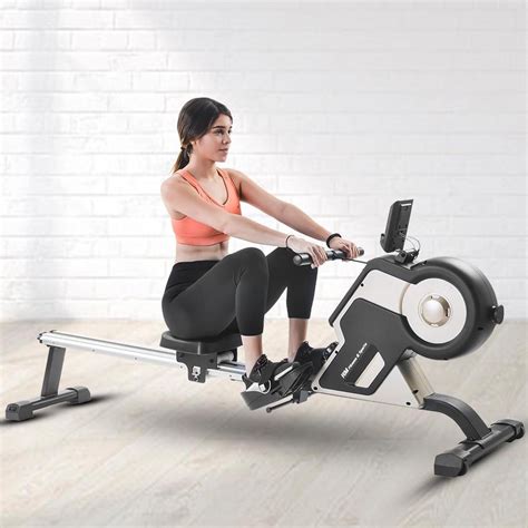 Electromagnetic Rowing Machine Compact Indoor Rowing