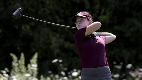 Girls Golf New Albany Sets Record In First Round Of State Tourney