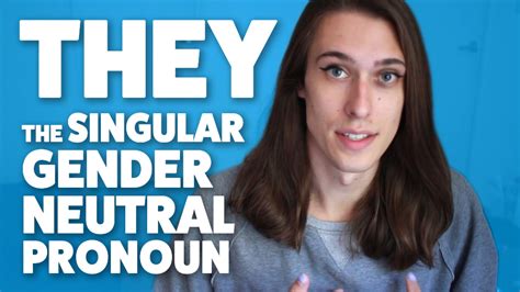 “a Singular They Pronoun Just Feels Wrong To Me Its Not