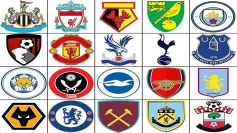 Team Premier League Logos 2018 English Premier League Logo Hd