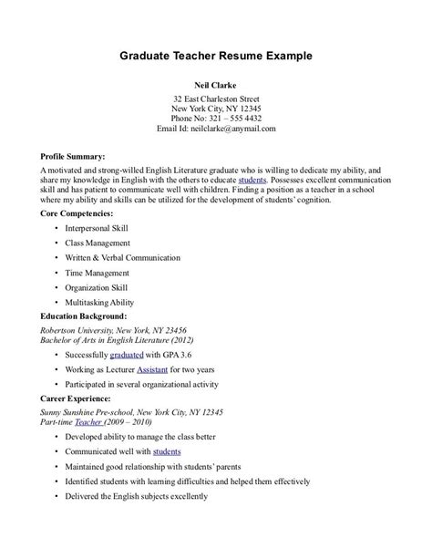 English teacher cv sample, observe and evaluate student's performance and development, cv writing, resume. Example Of A Resume For A Teacher
