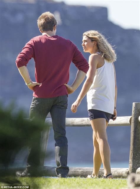 Home And Aways Tessa De Josselin Films A Tense Encounter With Co Star Kyle Pryor Daily Mail