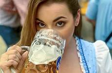 oktoberfest bière german femme biere dirndl fête boire munich admitad