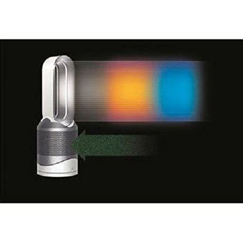 Dyson pure hot + cool hp00 b/n. Dyson HP02 Hot + Cool Link, White/Silver (With images ...