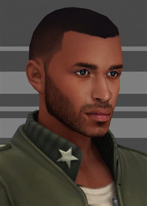 Roland Base Game Compatible Male Facial Hair EA Swatches Extras From YA To Elder Cas