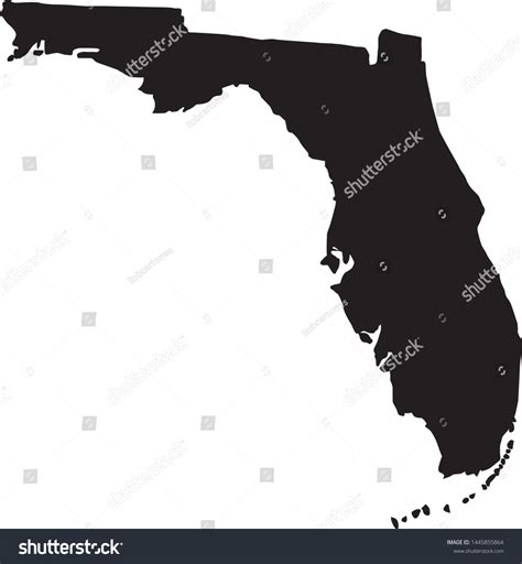 Florida Silhouette Images Stock Photos And Vectors Shutterstock