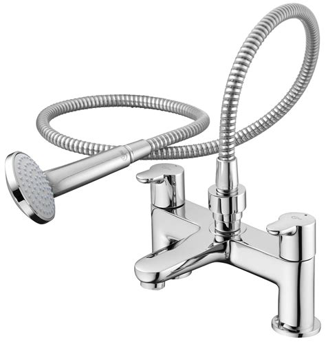 Ideal Standard Concept Blue 2 Hole Bath Shower Mixer Tap With Kit B9930AA
