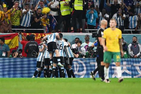 Argentina le ganó a Australia y clasifica a cuartos de final del