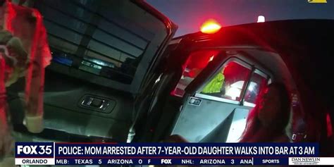 florida mom arrested after daughter went into bar looking for her police fox news video