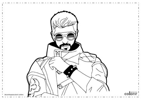 Fre fire para colorear : Desenhos de Free Fire para colorir