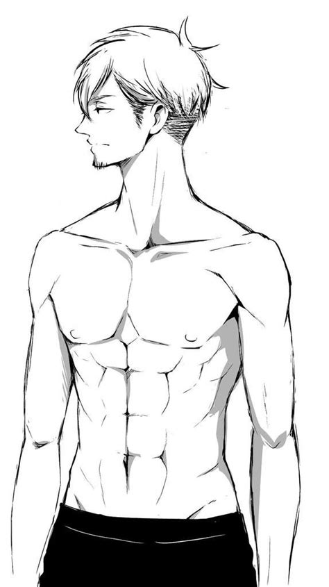 Esbo O De Corpo Masculino Anime Poses Desenho De Poses Desenho De