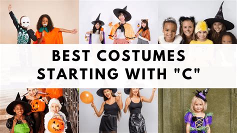 best costumes starting with c for everyone partygenre