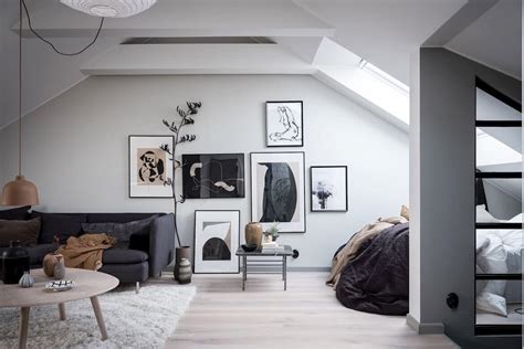 A Light Filled Scandinavian Attic Studio Apartment The Nordroom