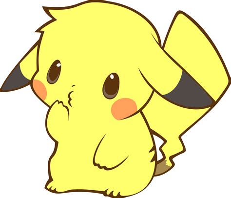 Kawaii Transparent Pikachu Bring Your Texts To Life With These