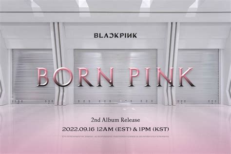 Blackpinkofficial On Twitter Blackpink ‘born Pink Title Teaser