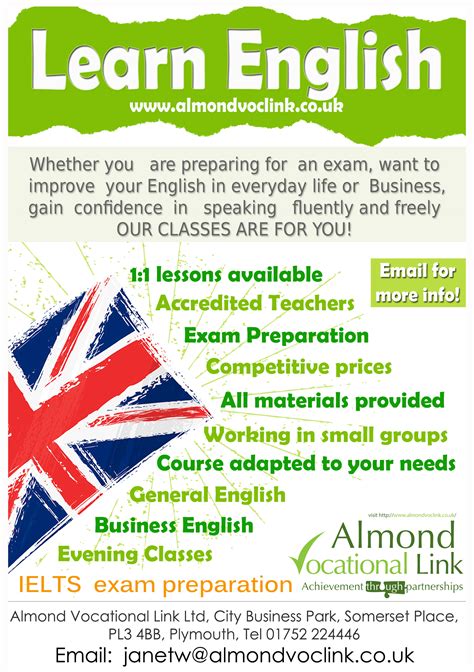 English Language Courses In Plymouth Almond Vocational