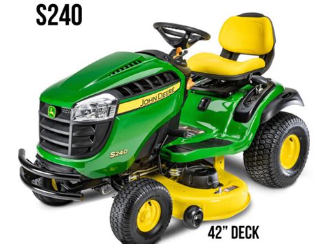 S240 Lawn Tractor 42 Inch Deck Greenway EquipmentGreenway Equipment