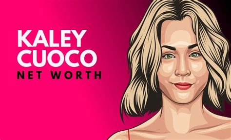 Kaley cuoco is an american actress and her current net worth is $50 million. Kaley Cuoco's Net Worth in 2020 | Wealthy Gorilla