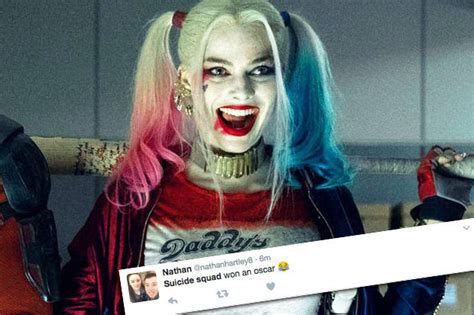 suicide squad s oscar win has sent twitter into meltdown daily star