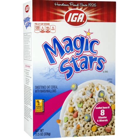 Iga Magic Stars Cereal Fishers Foods